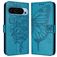 Mobigear Butterfly Google Pixel 9 Pro XL Hoesje Bookcase Portemonnee - Blauw