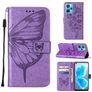 Mobigear Butterfly Realme 9 Pro Plus Hoesje Bookcase Portemonnee - Paars