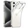 Mobigear Basics Doorzichtig iPhone 15 Pro Hoesje Flexibel TPU Backcover - Transparant