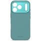 Decoded iPhone 17 Pro Siliconen Hoesje Backcover - Retro Blue