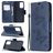 Mobigear Butterfly Samsung Galaxy A52 Hoesje Bookcase Portemonnee - Blauw