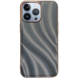 Mobigear Wavy iPhone 14 Pro Max Hoesje Hardcase Backcover - Zilver