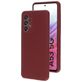 Mobiparts Samsung Galaxy A53 Siliconen Hoesje Backcover - Plum Red