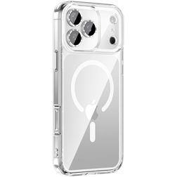 Valenta Trend Doorzichtig iPhone 17 Pro Max MagSafe Hoesje Hardcase Backcover - Transparant
