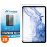 Mobigear Samsung Galaxy Tab S9 Glazen Screenprotector - Case Friendly (3-Pack)