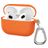 Mobigear Classic Apple AirPods 3 Hoesje Flexibel Siliconen - Oranje