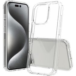 Mobigear Crystal Doorzichtig iPhone 16 Pro Hoesje Hardcase Backcover - Transparant