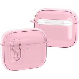 Mobigear Crystal Clip Apple AirPods 4 Hardcase Hoesje - Roze