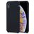 Mobigear Rubber Touch iPhone XR Siliconen Hoesje Backcover - Zwart