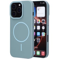 Mobiparts Slim Line iPhone 16 Pro MagSafe Hoesje Hardcase Backcover - Sage Green
