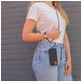 Mobigear Nylon Lanyard Universeel Telefoonkoord Verstelbaar - Groen