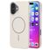 Mobiparts Slim Line iPhone 17 MagSafe Hoesje Hardcase Backcover - Off White