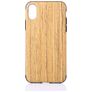 Mobigear Nature iPhone XS Max Hoesje Flexibel TPU Backcover - Rosewood