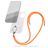 My Style Lanyard Universeel Telefoonkoord Verstelbaar - Oranje
