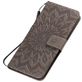 Mobigear Sunflower Samsung Galaxy S20 Plus Hoesje Bookcase Portemonnee - Grijs