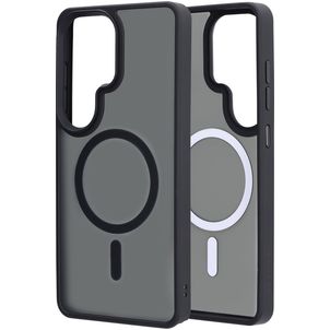 Mobiparts Hardcover Samsung Galaxy S26 Ultra MagSafe Hoesje Hardcase Backcover - Satin Black