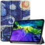 Mobigear Tri-Fold iPad Pro 11 Inch (2018) Hoes Bookcase - The Starry Night