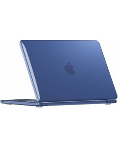 Mobigear Crystal Case MacBook Neo 13 Inch (2026) Hoes Hardshell Laptopcover MacBook Case - Indigo - Model A3404