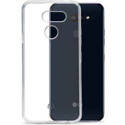 Mobilize Gelly Doorzichtig LG K40s Hoesje Flexibel TPU Backcover - Transparant