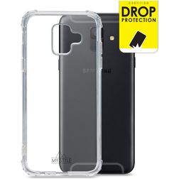My Style Protective Flex Doorzichtig Samsung Galaxy A6 (2018) Hoesje Flexibel TPU Backcover Shockproof - Transparant