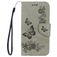 Mobigear Butterfly Samsung Galaxy S8 Hoesje Bookcase Portemonnee - Grijs