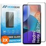 Mobigear Premium Xiaomi Redmi Note 12 Pro Plus Glazen Screenprotector - Case Friendly - Zwart (2-Pack)