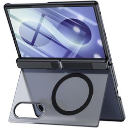 Mobigear Kickstand Samsung Galaxy Z Fold 8 MagSafe Hoesje Hardcase Backcover Shockproof met Standaard - Zwart