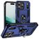 Mobigear Armor Ring iPhone Air Hoesje Hardcase Backcover Shockproof met Ringhouder - Blauw