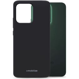 Mobilize Rubber Gelly OPPO Reno 14 Hoesje Flexibel TPU Backcover - Zwart