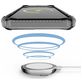 ITSkins SupremeMagClear iPhone 13 MagSafe Hoesje Hardcase Backcover Shockproof - Grijs