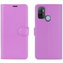 Mobigear Classic OPPO A53s Hoesje Bookcase Portemonnee - Paars