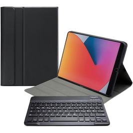 Mobilize Detachable Bluetooth Keyboard iPad Pro 10.5 Inch (2017) Hoes QWERTZ Bluetooth Toetsenbord Bookcase - Zwart
