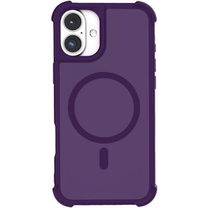 Mobigear Armor Shield iPhone 16 Plus MagSafe Hoesje Hardcase Backcover - Paars