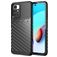 Mobigear Groove Xiaomi Redmi 10 4G Hoesje Flexibel TPU Backcover - Zwart