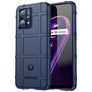 Mobigear Rugged Shield Realme 9 Pro Plus Hoesje Flexibel TPU Backcover Shockproof - Blauw