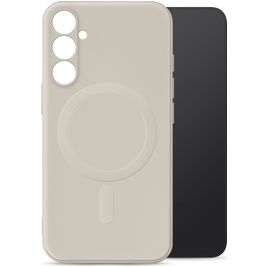 My Style Protective Flex Samsung Galaxy A16 MagSafe Hoesje Flexibel TPU Backcover - Antique White