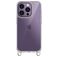 Mobigear Bungy iPhone 14 Pro Hoesje Hardcase Backcover - Zilver