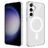 Mobigear Shockproof Doorzichtig Samsung Galaxy S24 FE MagSafe Hoesje Hardcase Backcover - Transparant
