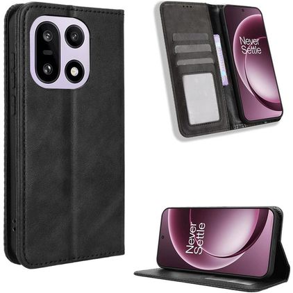 Mobigear Sensation OnePlus 15 Hoesje Bookcase Portemonnee - Zwart