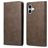 Mobigear Wallet iPhone 16 Hoesje Bookcase Portemonnee - Bruin
