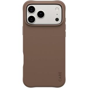 CARE by PanzerGlass Fashionable iPhone 17 Pro Max Siliconen MagSafe Hoesje Backcover - Espresso