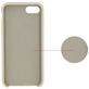 Mobilize Solid iPhone 8 Siliconen Hoesje Backcover - Wit