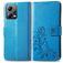 Mobigear Clover POCO X5 Hoesje Bookcase Portemonnee - Blauw