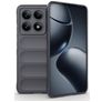 Mobigear Bumpy Xiaomi 14T Pro Hoesje Flexibel TPU Backcover - Grijs