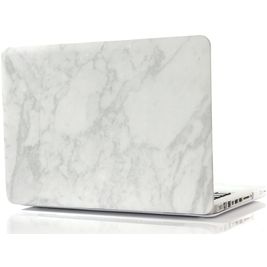 Mobigear Marble MacBook Pro 15 Inch (2008-2012) Hoes Hardshell Laptopcover MacBook Case - Grijs - Model A1286