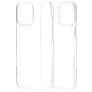Mobiparts Classic Doorzichtig iPhone 16 Pro Max Hoesje Flexibel TPU Backcover - Transparant