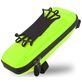 Mobigear Zipper Bag Telefoonhouder Fiets Fietsframe Klem Universeel - 6.5 inch - Geel