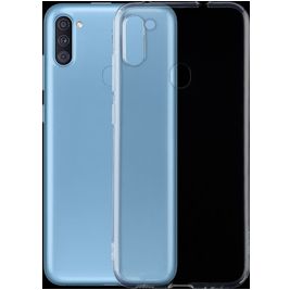 Mobigear Ultra Thin Doorzichtig Samsung Galaxy A11 Hoesje Flexibel TPU Extra Dun Backcover - Transparant
