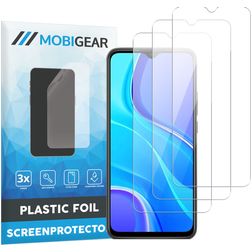 Mobigear Xiaomi Redmi 9A Screenprotector Folie - Case Friendly (3-Pack)