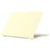 Mobigear Cream Matte MacBook Air 13 Inch (2018-2020) Hoes Hardshell Laptopcover MacBook Case - Geel - Model A1932 / A2179 / A2337